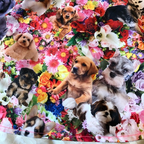 Pretty Snake Puppy Garden Party Fit&Flare Dress - Picture 13 of 14